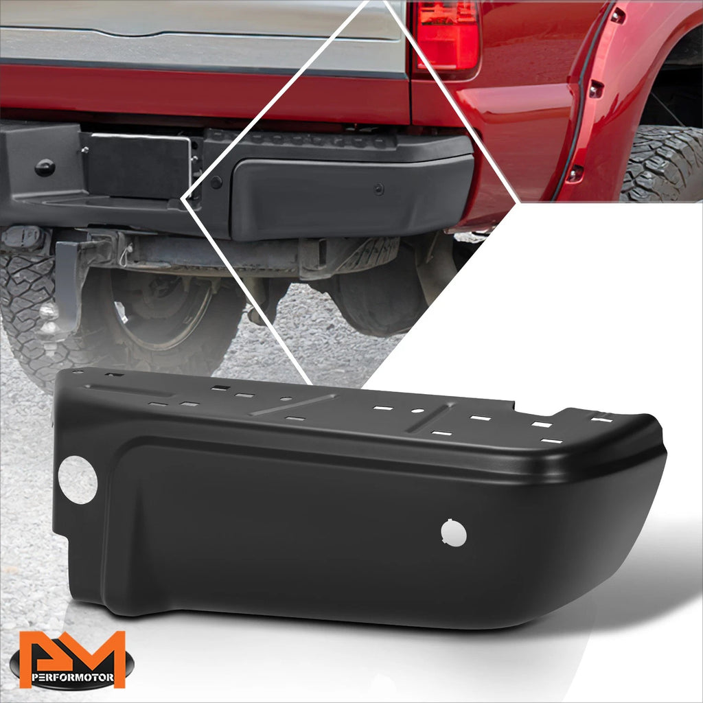 Rear Right Bumper End for Ford F250-F450 SD (2008–2016) w/Parking Sensor Cutouts