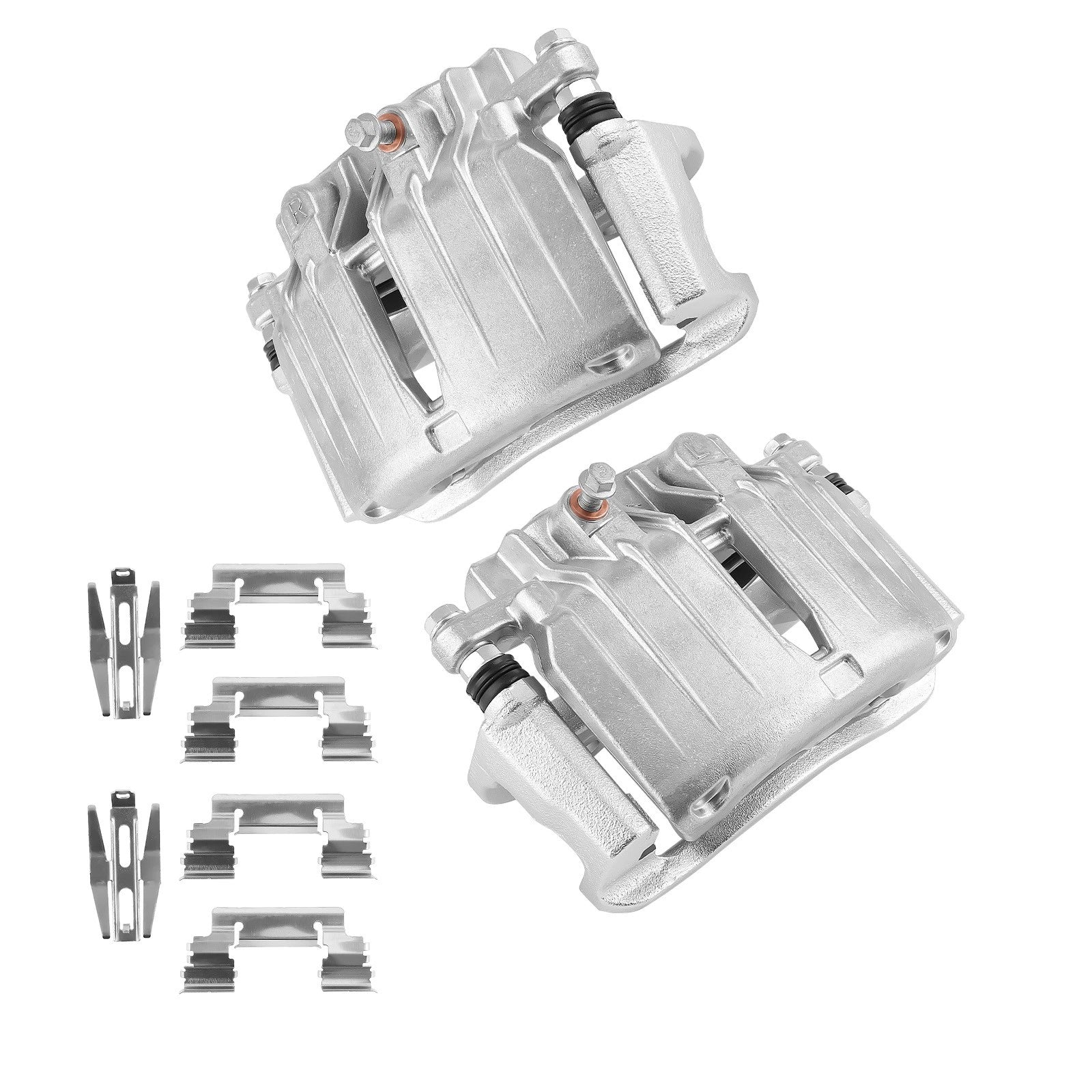 Rear L/R Brake Calipers for Chevrolet Silverado 1500 (2001, 2003–2006) Anti-Rust