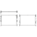 Replacement Plastic/Aluminum Radiator (See compatibility Chart)