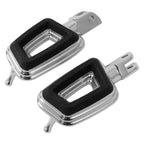 Chrome Footpegs for Harley Softail Low Rider S (2018–2025)