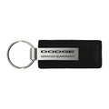 Black Leather Keychain - Officially Licensed for Dodge Grand Caravan