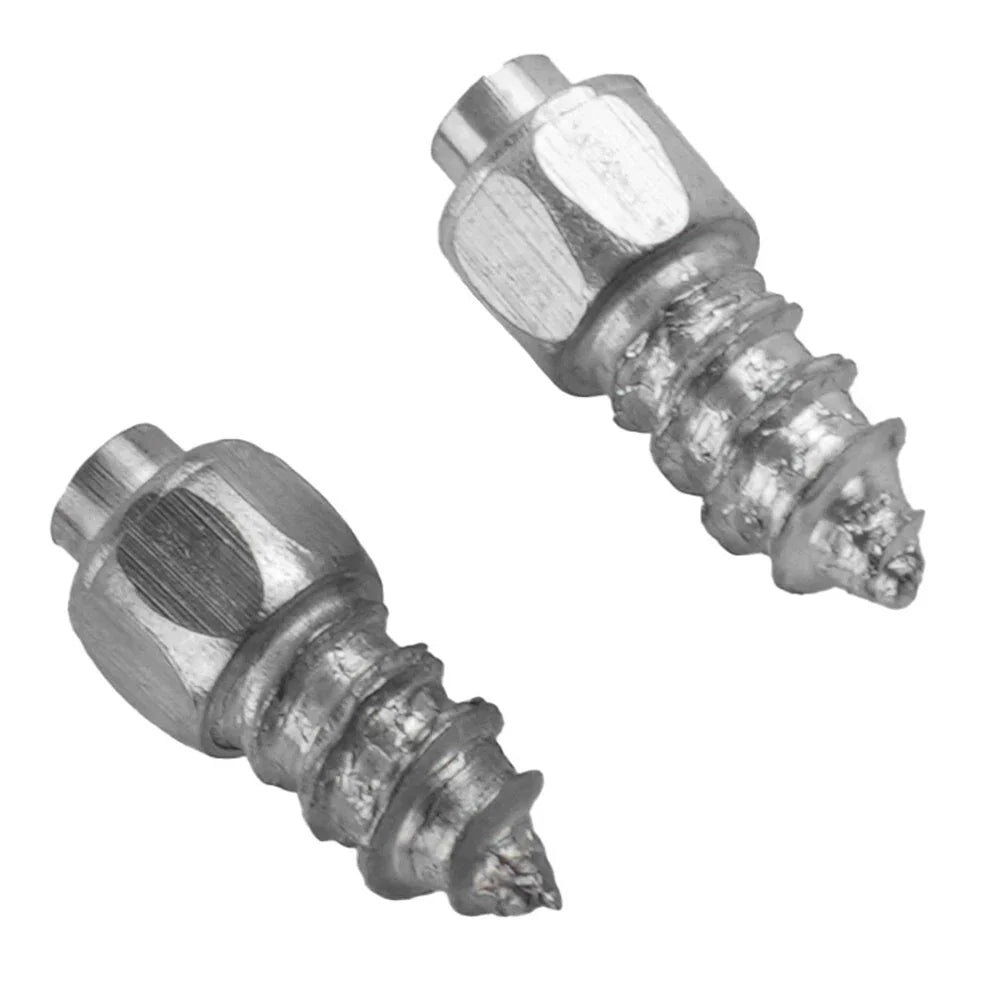 100x9mm Screw In Tire Stud Snow Spikes for Car