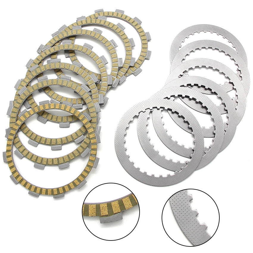Clutch Friction Disc Plate Kit for Suzuki VL800 Boulevard C50 VS750 (2001–2009)