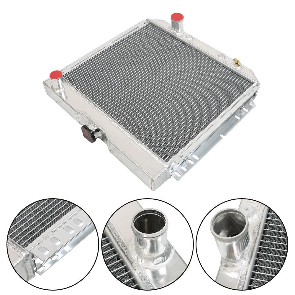 3 Row Aluminum Radiator for Ford Fairlane Falcon Galaxie V8 (1963–1970)