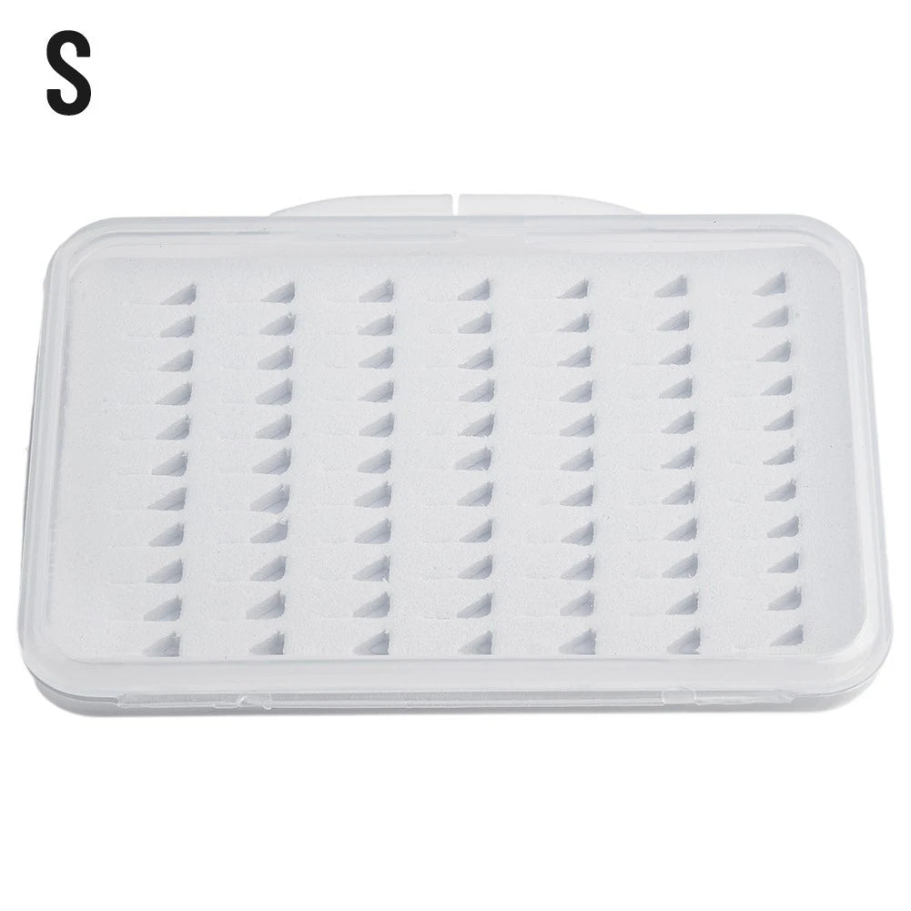 Fishing Fly Box Portable Storage Tackle Organizer - Transparent Design