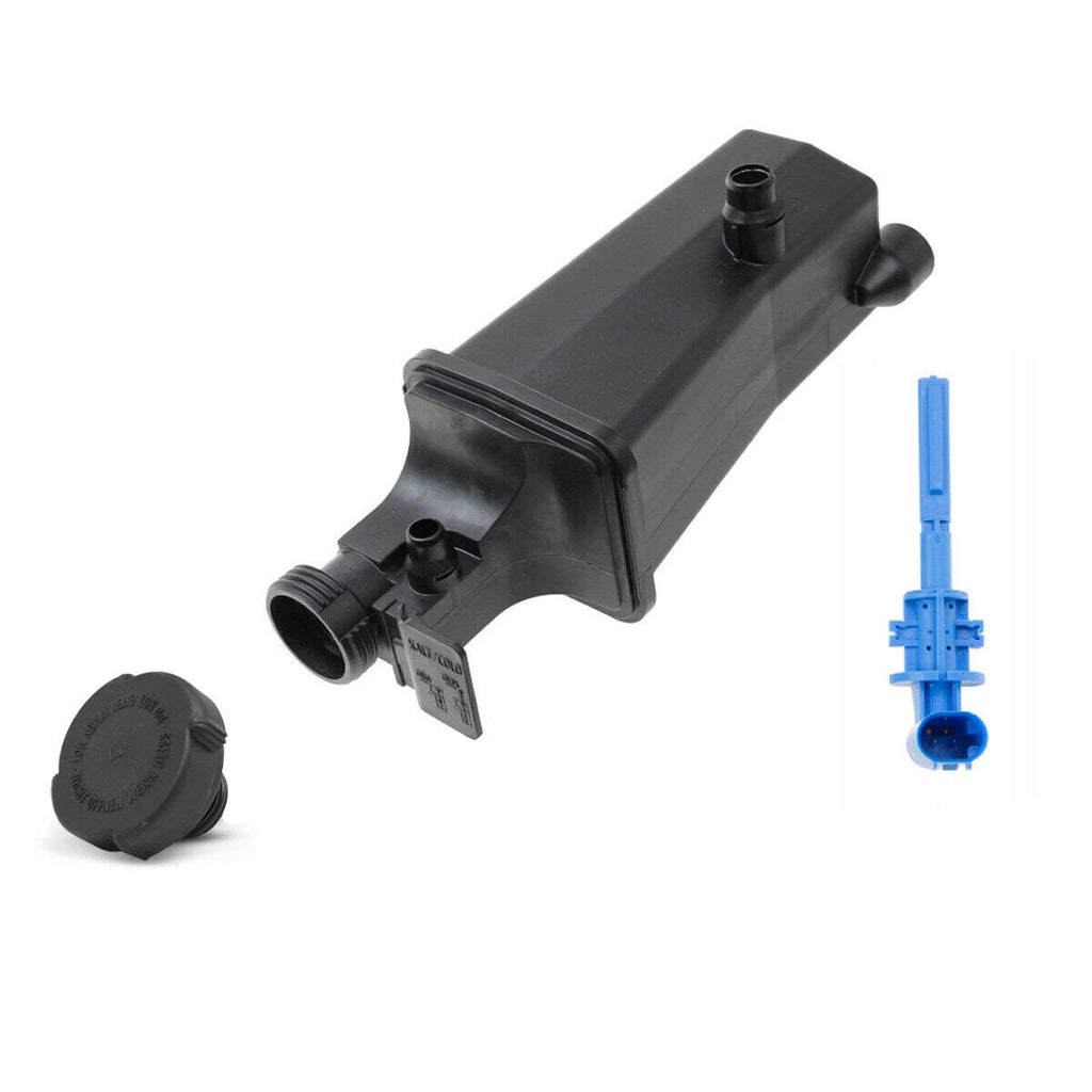 Radiator Expansion Tank & Mounting Plate w/ Sensor for BMW 325i (2006–2013)