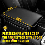 Leather Seat Armrest Cushion Protector for Car Interior Accessory (H)