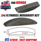 2X Flywheel Woodruff Key for Honda Z50, CT70, CT70H, SL70, XL70, Z50R, MR50, XR75 (1968–1999)