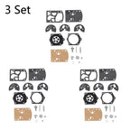 Set of 3 Carburetor Gasket Kit K10-WB for Homelite 650 750