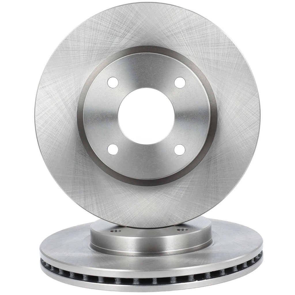 Vented Front Disc Brake Rotors for Nissan Sentra (2007–2009)