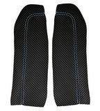 2PC Carbon Fiber Armrest Door Panel Cover for Nissan 350Z (2006–2008)