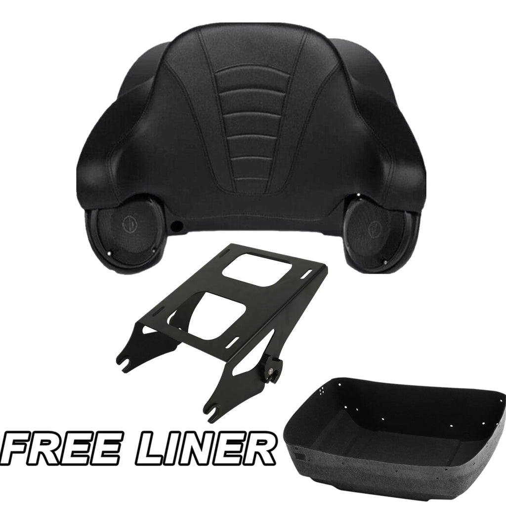 Backrest Speakers Mount Rack for Harley Street Road Glide (2014–Present)