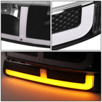 LED Bumper Headlights for GMC Sierra/Yukon (1999–2007) Black Housing