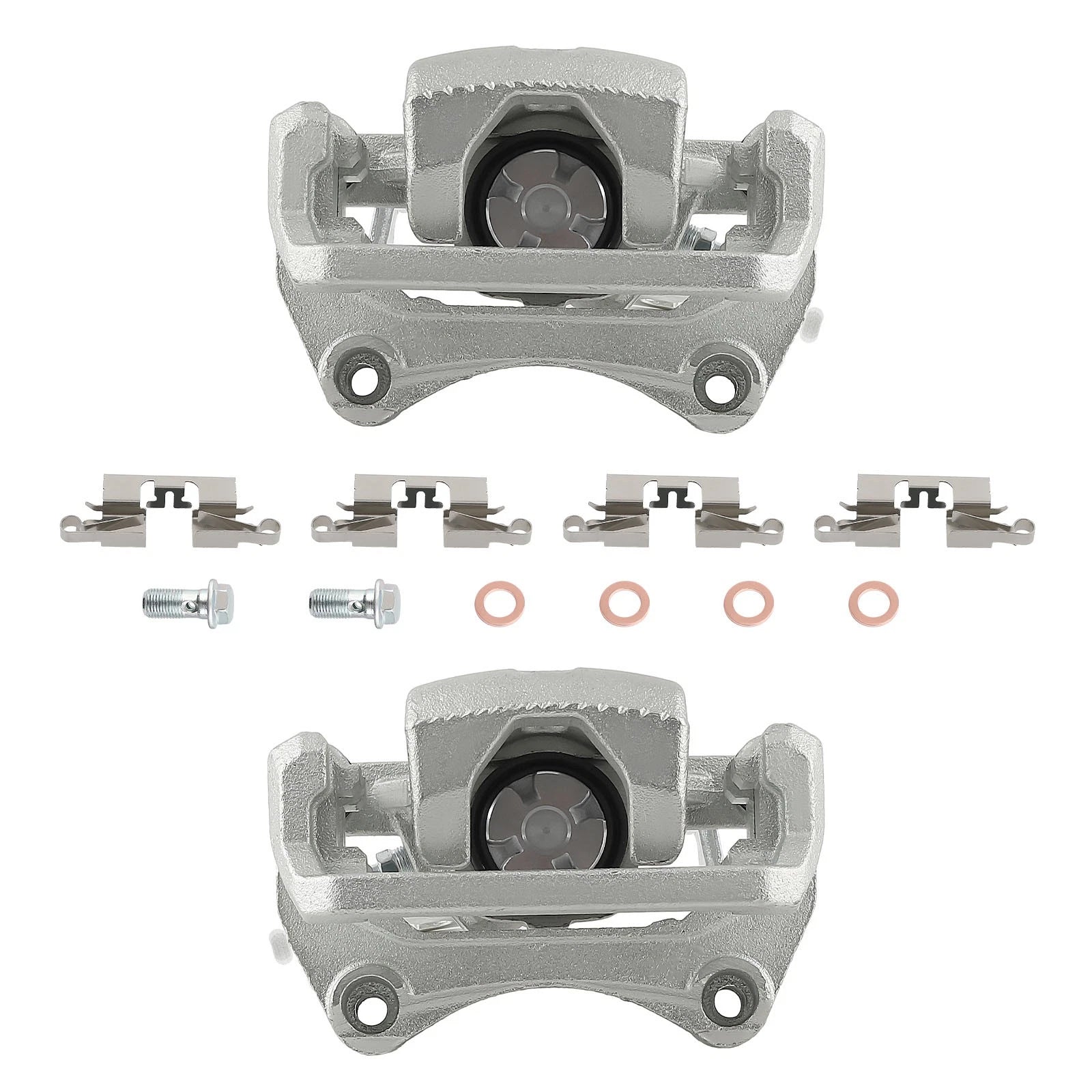 Disc Rear Brake Caliper w/ Bracket for Lincoln MKZ (2007–2012) 18B5002