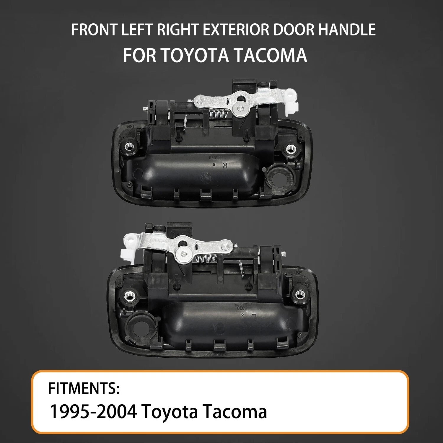 Exterior Door Handle Pair for Toyota Tacoma (1995–2004)