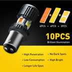 2X CANBUS LED Turn Signal Light Bulb for [Make Model] (YYYY–YYYY)