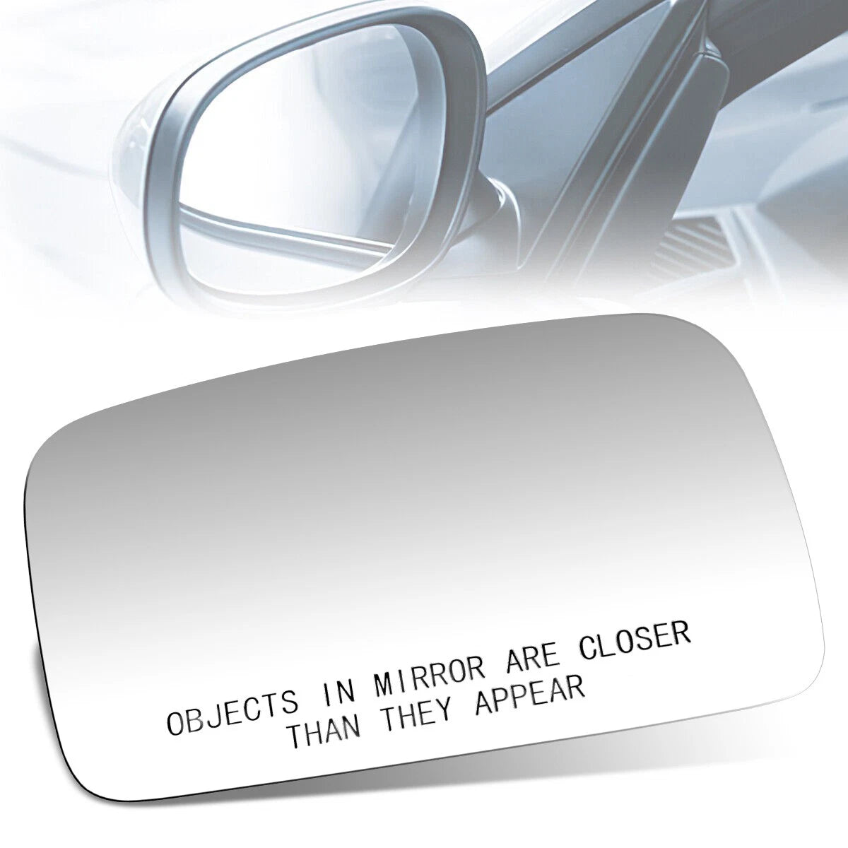 Side View Door Mirror Glass for VW Golf Jetta (1988–1992) Right Convex Lens