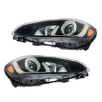 Headlights for Chevrolet Spark (2019–2021) w/o LED DRL Driver+Passenger Pair