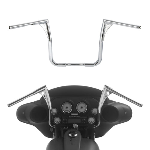 1 1/4" Ape Hanger Handlebar for Harley Street Glide (1982–2013) Chrome
