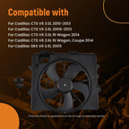 Radiator Cooling Fan for Cadillac CTS 3.0L/3.6L (2009–2014)