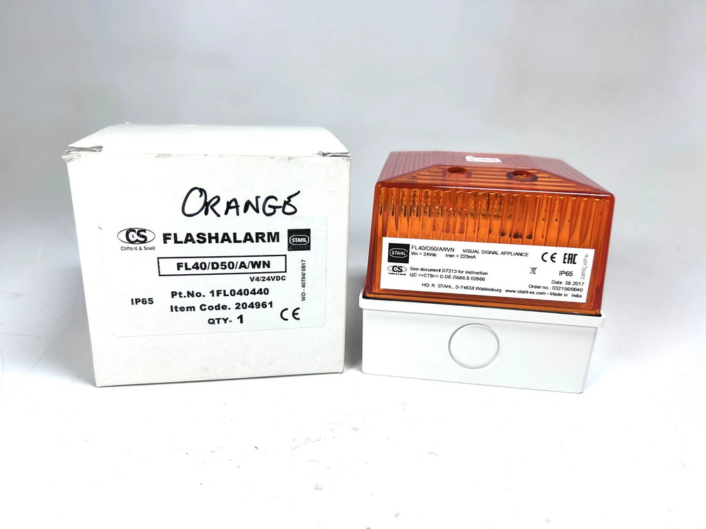 Clifford & Snell Alarm Flash Light 1FL040440 for 24V Vehicles
