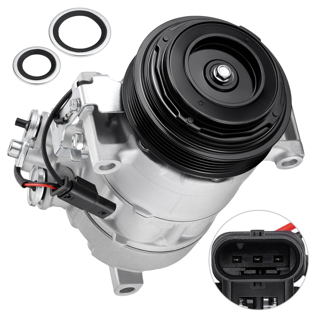 A/C Compressor with Clutch for Mercedes-Benz C-Class W205 (2015–2021) CO 11590C
