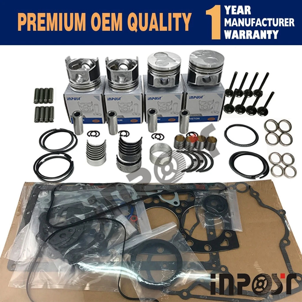 Overhaul Rebuild Kit V1505 V1505D V1505T for Kubota