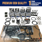 Overhaul Rebuild Kit V1505 V1505D V1505T for Kubota