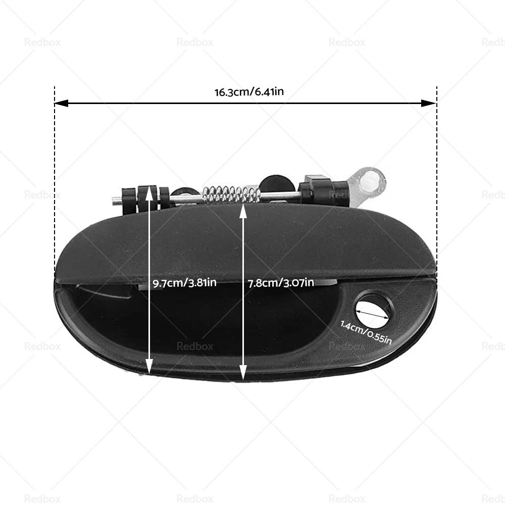 Front Left Outer Door Handle for Hyundai Excel X3 (1997–2000)