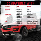2 Inch 5x4.75 Wheel Spacers for Chevy S10, Corvette & Firebird (M12x1.5)