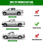 Running Boards for Chevy Silverado/GMC Sierra 1500 Double Cab (2019–2026)