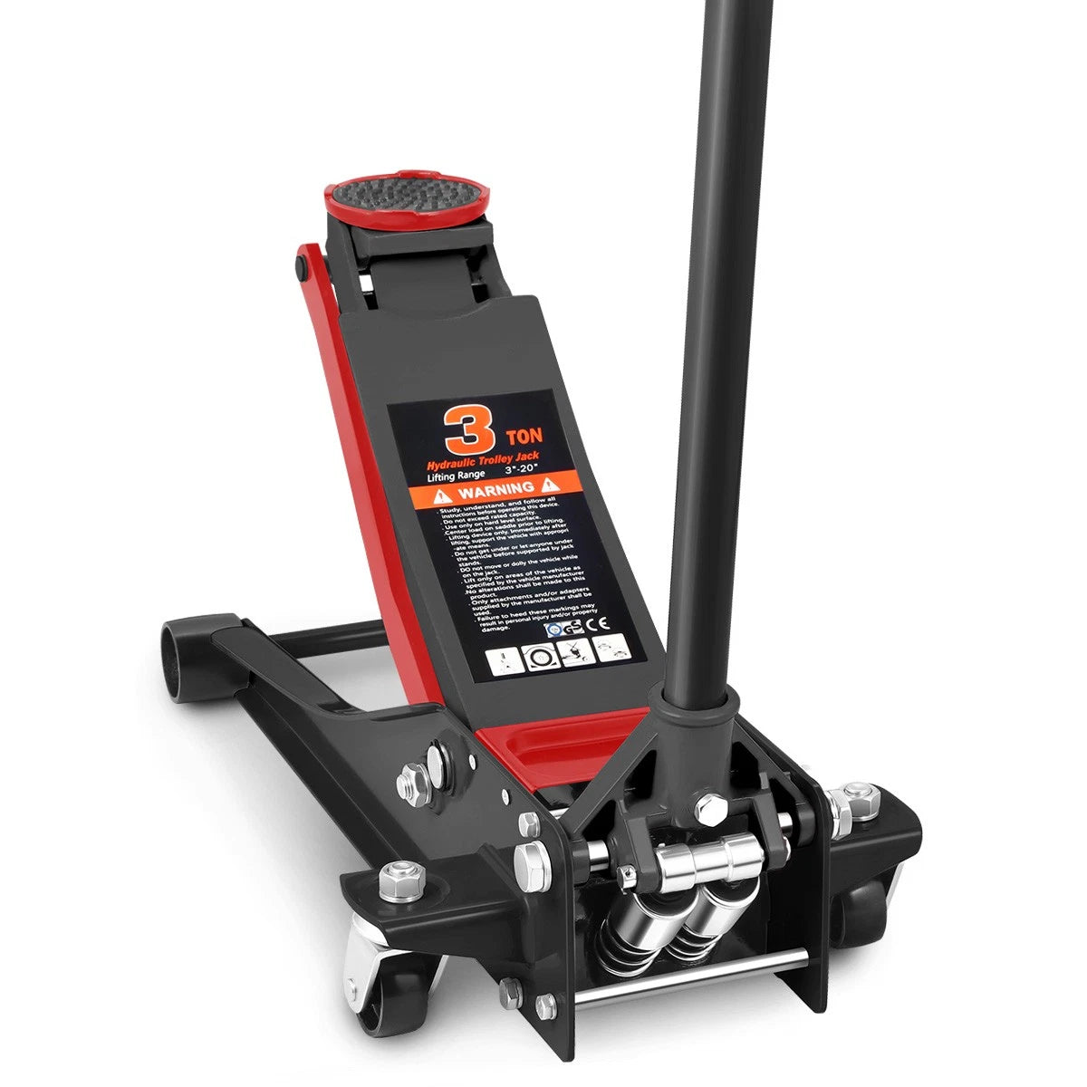 3 Ton Hydraulic Floor Jack for Universal Use (6000lbs Capacity)