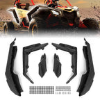 Set of 4 Extended Fender Flares for Can-Am Maverick X3 & X3 Max (2017–2025)