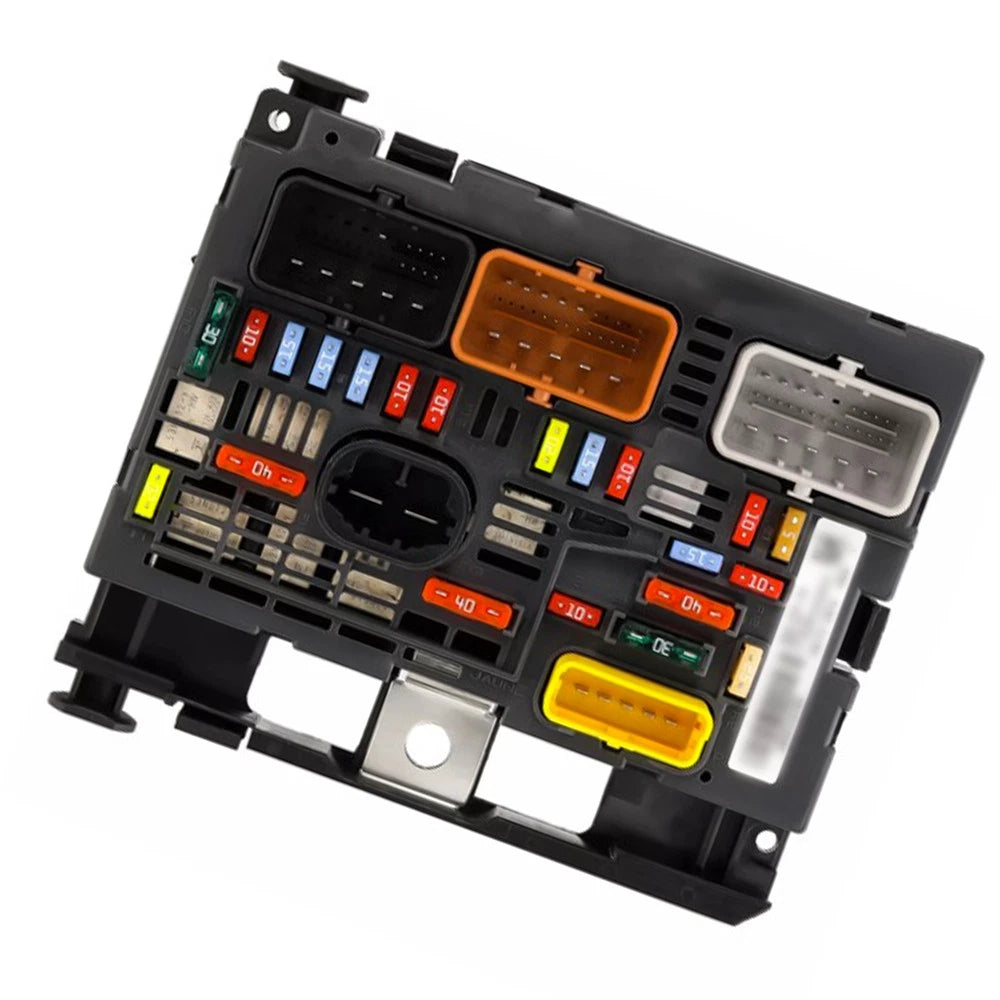 Fuse Box BSM for Citroen C4, Peugeot 308, Partner (2004–2019) 9807028780