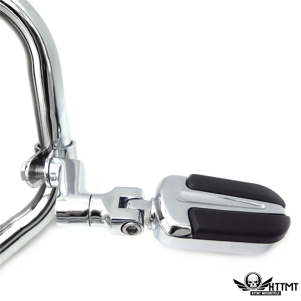 Slipstream Foot Peg Mount Kit for Triumph Rocket, Yamaha V-Star, Roadstar (N/A)