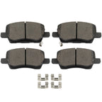 4X Front Ceramic Brake Pads for Chevrolet Sonic (2018–2020)