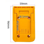 Battery Rack for 18V 21V Batteries (96mm x 59mm x 28.5mm)