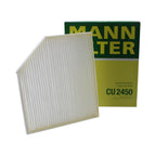 Mann Under Hood Cabin Air Filter CU 2450 for Audi A4 A5 Q5 Porsche Macan (2010–2023)