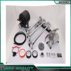 3 Trumpets Train Air Horn Kit for Car Truck Van 12V