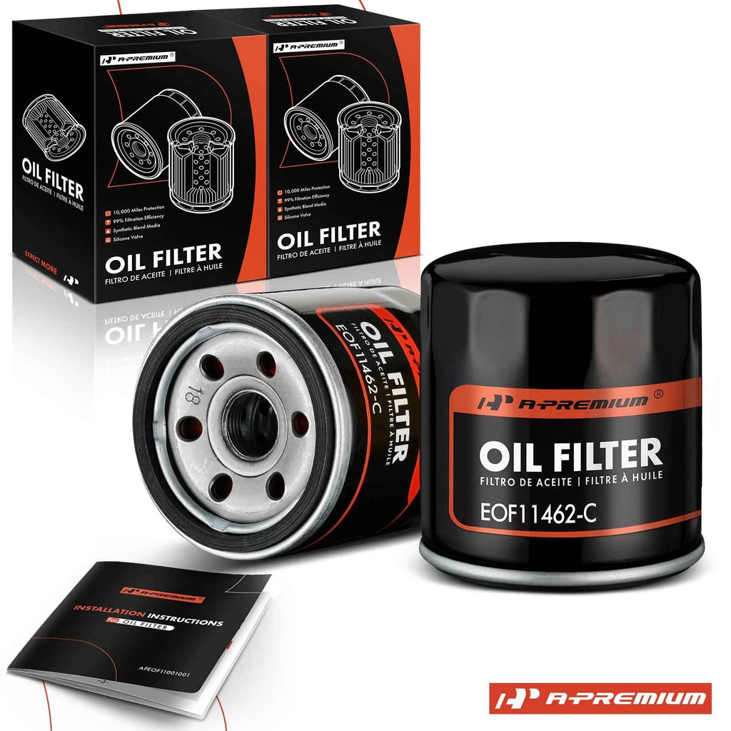 2X Engine Oil Filter for Chevrolet Spark (2013–2015)