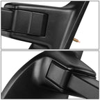 Left Side Manual Amber LED Turn Signal Towing Mirror for Ford Super Duty (2008–2016)