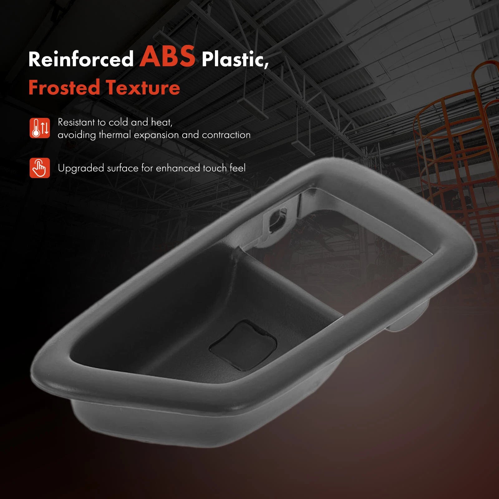Front Right Gray Interior Door Handle for Toyota Camry (1997-2001)