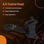 Turn Signal Wiper Switch Lever for Ford E150 E250 E350 (1997–2004) Black
