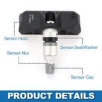 Tire Pressure Sensor 433MHz for Ferrari Enzo (2003-2004) 1 x Pc