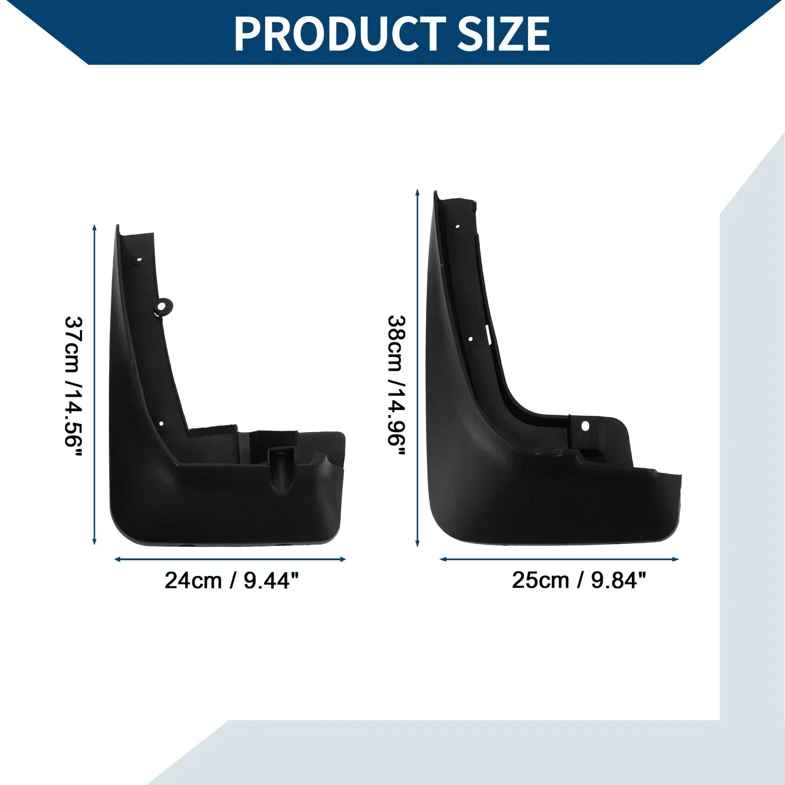 Mud Flaps Splash Guards for BMW X5 (2019-2023)