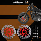 2X Front Brake Rotors for Harley-Davidson Trike (2009-2019) 5mm Thick