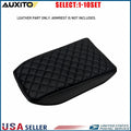 Black Leather Console Lid Armrest Cover for Nissan Maxima (2016–2024)