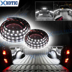 White LED 60-Inch Cargo Bed Running Light Kit for Truck Pickup (2010–2024)