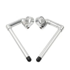 43MM 7/8" Cafe Racer Clip-On Handlebar for Universal Motorcycles