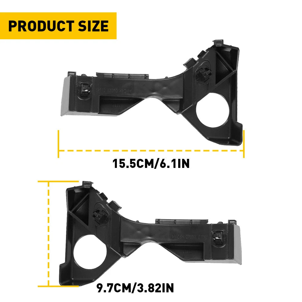 Set of 2 Bumper Brackets for Toyota Corolla (2003–2008)